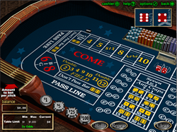 RTG Craps Screenshot